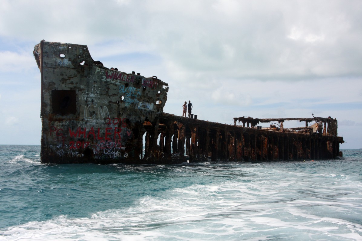Bimini, Bahamas - Shipwreck